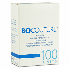 Bocouture 100IU vial by Merz - standard botulinum toxin for wrinkles