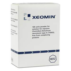 Xeomin vial by Merz - purified botulinum toxin for wrinkle and hyperhidrosis treatment