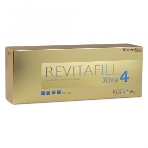 Revitafill Xtra syringe for cheek volume and wrinkle correction