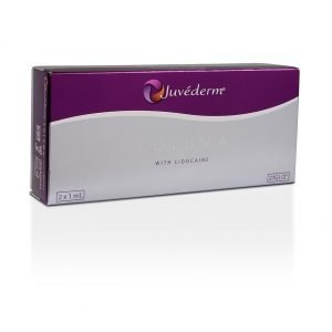 Juvederm Voluma XC syringe with lidocaine – cheek and chin volumizing filler